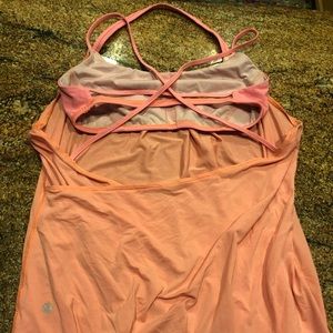 Lululemon size 10 (L) open back yoga tank